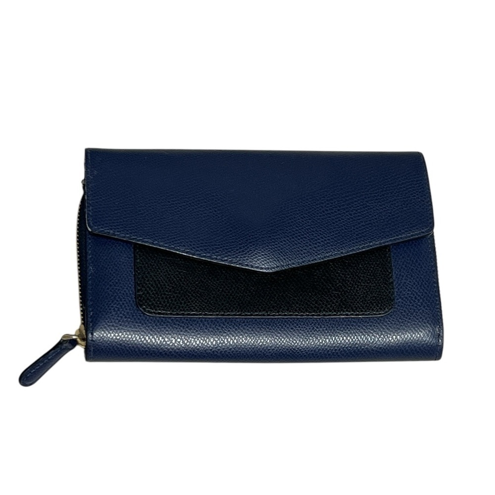 VERA BRADLEY Navy / Black Large Wallet